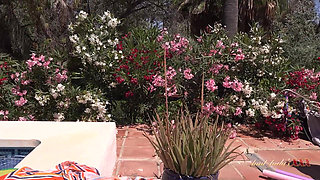 AuntJudysXXX - Meeting Hot Mature MILF Maggie Moon at the Pool