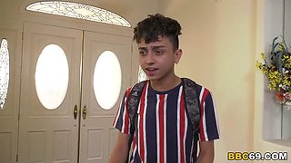 Blonde TS Dad Anal