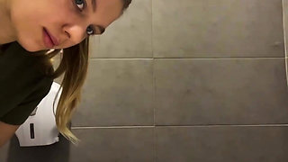 First Time Anal Fuck with Big Cock in Public