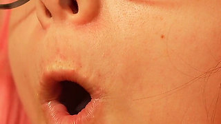 Your Stepmother Is Chewing Gum and Blowing Bubbles, Then She Smokes a Cigarette, Exhaling Smoke While She Chews, and Blows