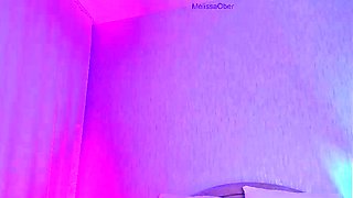 Stunning blonde amateur cam girl masturbates with her toys