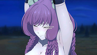 Frieren's Tongue Explored Aura's Wet Pussy ( Uncensored )