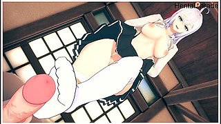 Car Toon In Alya-san Stocking Foot Job Hentai Roshidere Uncensored