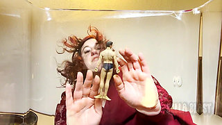 Giantess Fart Punishment: Tiny Crushed Under My Big Ass
