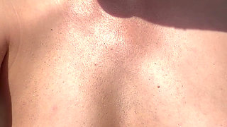 Hot Girl Is Flashing Pussy and Tits Outdoor Compilation