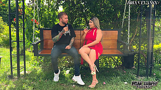 Blonde Colombian Naty Delgado Has a Podcast That Ends with Outdoor Sex - Brian Evansx