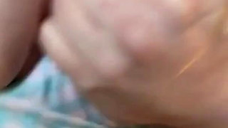 Pale BBW Blowjob with Eye Contact & Bikini Tittyfuck Cumshot