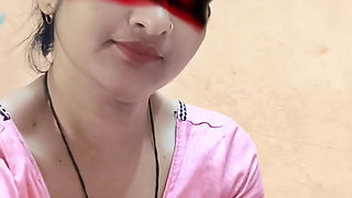 My cute stepbrother share her bedroom with me, i gave him cowgirl riding sex , hindi sex , janvibhabhi