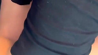 Slave Sniffs the Farts of Beautiful Mistress and Swallows Cum From Her Ass