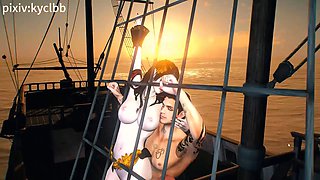 Medusa sea outing: dual plot cruise party and island party, 33 minutes ft. Unknown: Porn
