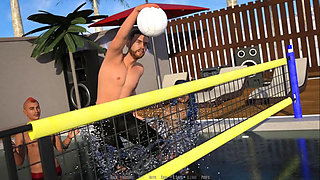Become a rock star: horny wet people in bikini by the pool ep 62
