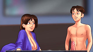 Summertime Saga - scenes with Debbie DUBBED part 2