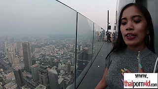 Thai teenage Cherry spends some time on BWC