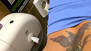The second time in one day I got fucked in a restaurant bathroom