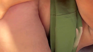 Fat Belly Mature Rough Ass Fucked in My Driving Van