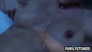 Stepaunt Penny Barber Caught and Fucks