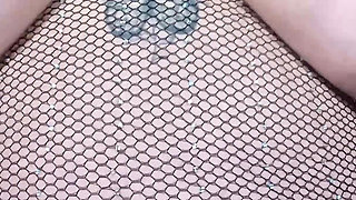 Huge Boobs SSBBW Angel in Fishnets