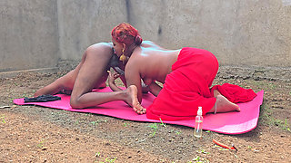 Indian Saree Cock Cleaning MILF Hard 69 Suck and Hard Fuck with Boss Big Dick