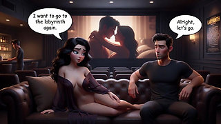 Beni Loses Her Inhibitions in a Wild Swing Club Night Adventure (ai Generated)