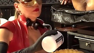 Monster Dildos Extreme Insertion with Adelina Noir