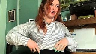 Dildo solo 49 years BBW housewife with big boobs