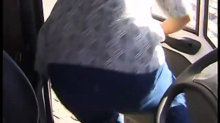 Brunette beauty wearing fishnet lingerie gets fucked and jizzed on ass