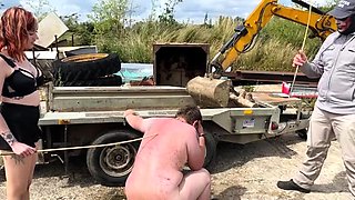 Sadistic Lucy - Extreme Caning By Mistress And Master -