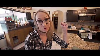 Hot MILF Therapist Crystal Clark Fucks Friend's Son - Blonde Step Mom Big Tits & Big Booty Creampie