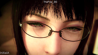 Final Fantasy - Gentiana + Jill Warrick + Benedikta Hot Office WM Color Grading (No Sound) By InitialA  Animation 3D Hentai