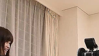 Asian Skinny College Teen Filmed at Casting for the First Time