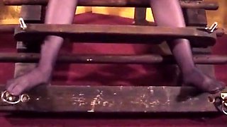 Tied Up Babe Gets Hot Wax All Over Her Amazing Body