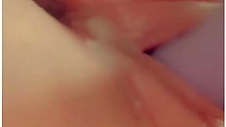 Girl Creams All Over Toy !