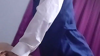 Black Girl Sucks and Rides White Cocl in Uniform