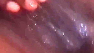 Rubbing My Clit Closeup Power Squirt