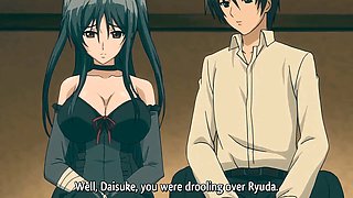 Well-endowed dude has a threesome with two busty babes sporting big booties