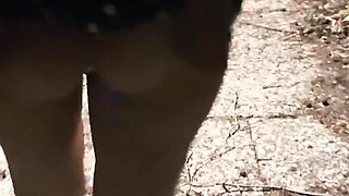 Blonde Slut Hooked up on the Party Mile and Fucked