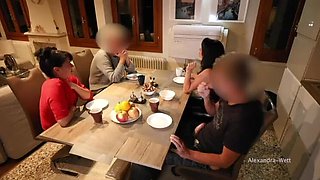 Public Handjob with MILF Alexandrawett and Big Cock LeonRumble in Car