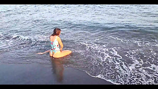 The Horny Anaduro12 on the Beach