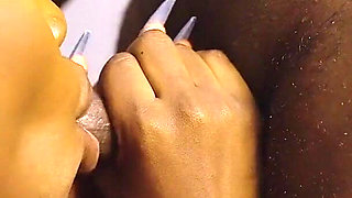 An African Couple on Fire