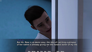 Friends Stepmom Changing Dress 18 Plus Matias Jerking His Cock Watching Her Boobs