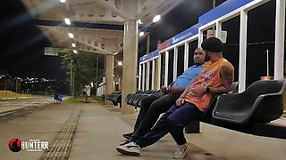 Bus Driver Picking up Passenger at Stop Video 2
