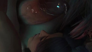 Conan Rails Chinese Girl in Tent - Hands All Over Her Huge Tits, Deep in Her Thick Asian Ass