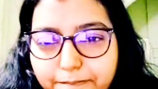 Phat Indian chick witnesses man meat getting off and popshot on web cam