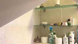 Undressed in the Bathroom