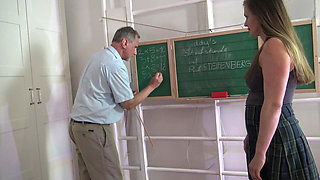 Sadistic Math Teacher and Cruel Professor Punish College Girls!