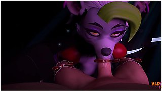 Sex Toy For Roxanne Wolf & Fnaf Roxy Animation With Car Toon