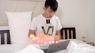 MY GIRLFRIEND CAUGHT ME: Blowjob, Doggy  Amateur Porn