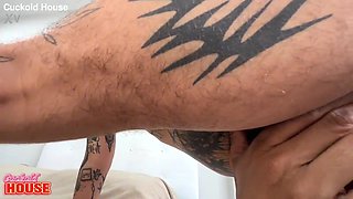 Hairy goth beauty enjoys passionate BBC desire with intense climax
