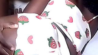 African Teen 18 Yo Fucking Harder with Her Landlord
