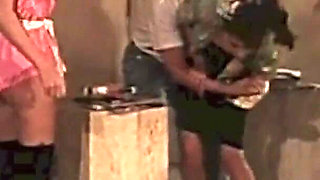 In This School First a Bit of Pissing Then an Orgy with Horny Classmates